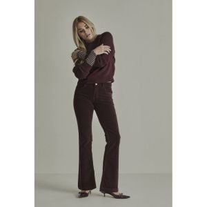 Jade Vintage Corduroy 434 Burgundy Re