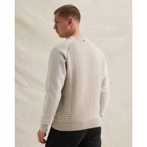 113000 2525-PRN [Round Neck] 910 Bone White 