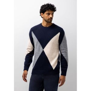 113000 113000 [Pullovers] 5919 donkerblau