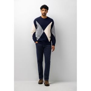 113000 113000 [Pullovers] 5919 donkerblau