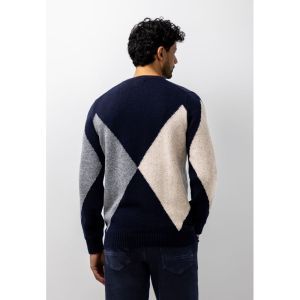 113000 113000 [Pullovers] 5919 donkerblau