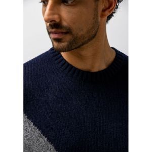 113000 113000 [Pullovers] 5919 donkerblau