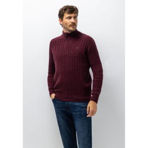 113002 113002 [Pullovers] 6900 aubergine 