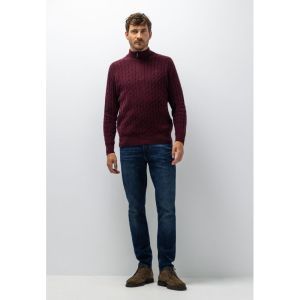 113002 113002 [Pullovers] 6900 aubergine 