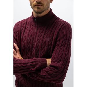 113002 113002 [Pullovers] 6900 aubergine 