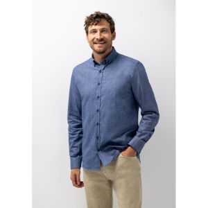 113310 113310 [Shirts LM] 5911 donkerblau