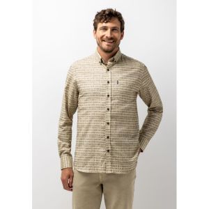 113310 113310 [Shirts LM] 8784 taupe cogn