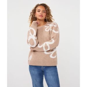 Sweater Intarsia 179 Sand Melang