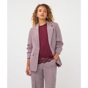 Blazer fancy strass 488 Merlot